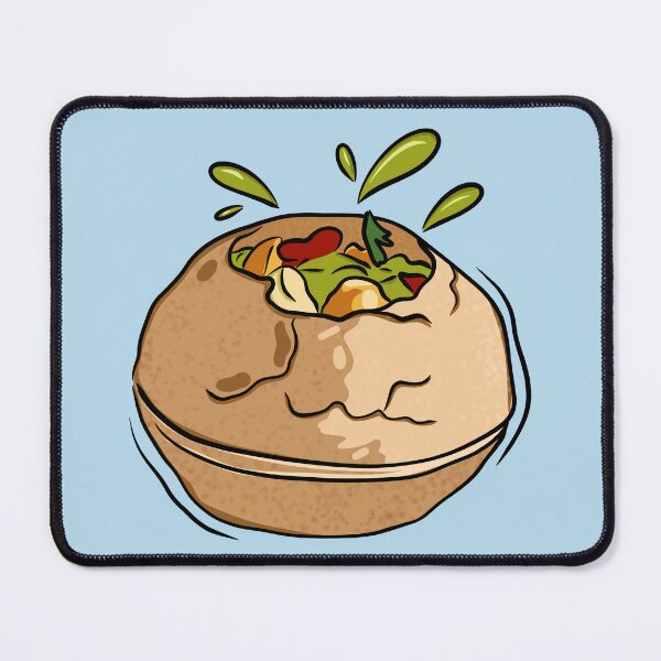 Item preview, Pani puri designed and sold by ItiSharmaArt.