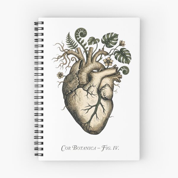 Item preview,  Botanical Anatomical Heart Monstera Roots Vintage Plant Lover Art designed and sold by WorldShop17.