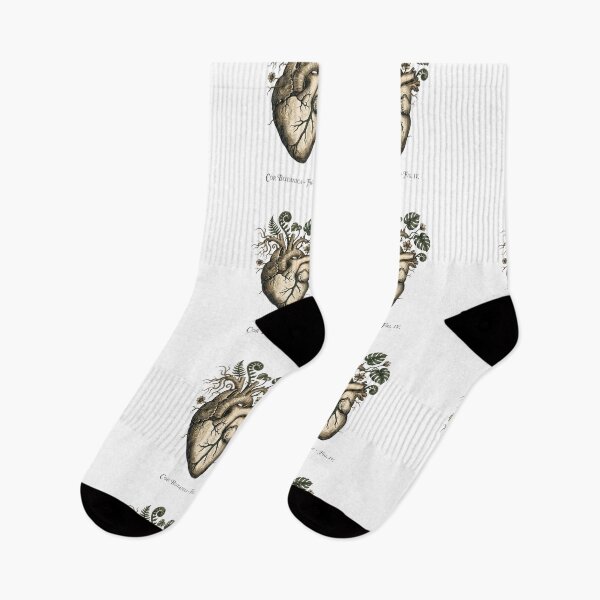Item preview,  Botanical Anatomical Heart Monstera Roots Vintage Plant Lover Art designed and sold by WorldShop17.