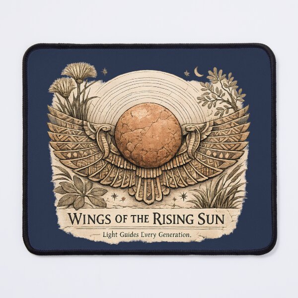 Item preview, Wings of the Rising Sun | Winged Sun Disk | Ancient Africa designed and sold by 'VARI'.
