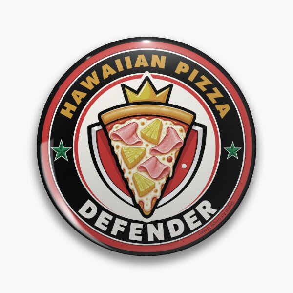 Item preview, Hawaiian Pizza Defender Logo designed and sold by SimplyLookers.