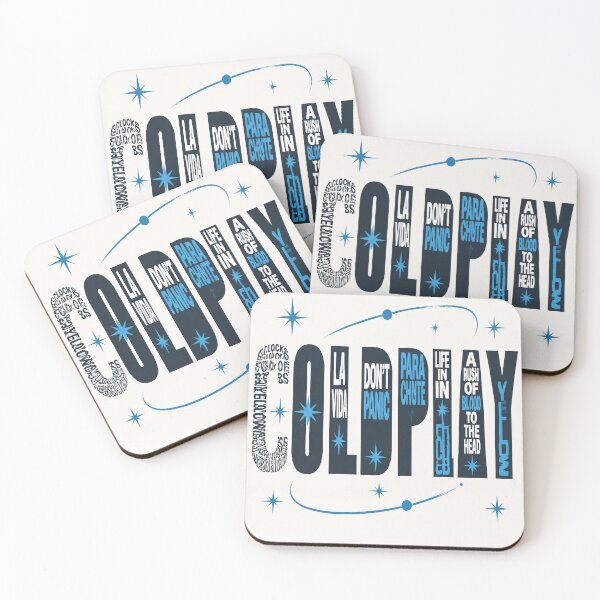 Item preview, Coldplay Songs montage designed and sold by PENNYPICTURE.
