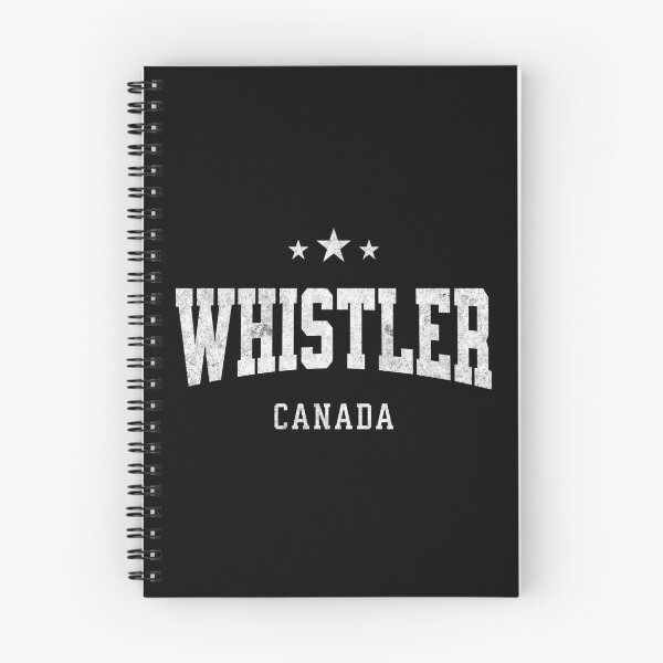 Item preview, Whistler Canada Vintage Varsity Distressed Retro College Travel Design designed and sold by NiceTeeClub.