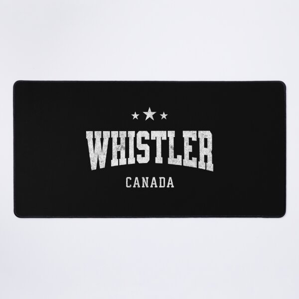 Item preview, Whistler Canada Vintage Varsity Distressed Retro College Travel Design designed and sold by NiceTeeClub.