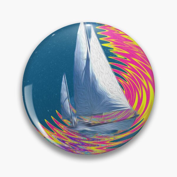 Item preview, Psychedelic Sailboat Summer Voyage designed and sold by Vita-Kvitash.
