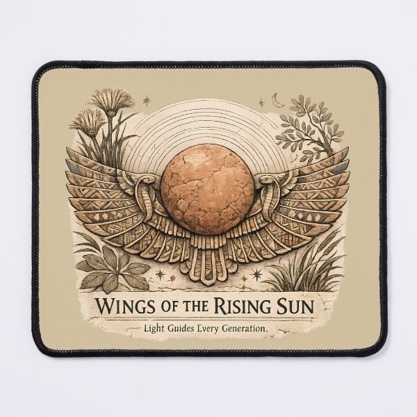 Item preview, Wings of the Rising Sun | Winged Sun Disk | Ancient Africa designed and sold by 'VARI'.