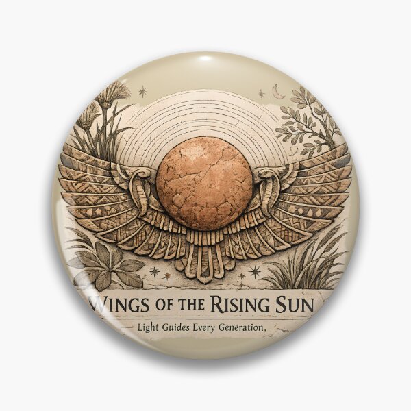 Item preview, Wings of the Rising Sun | Winged Sun Disk | Ancient Africa designed and sold by 'VARI'.