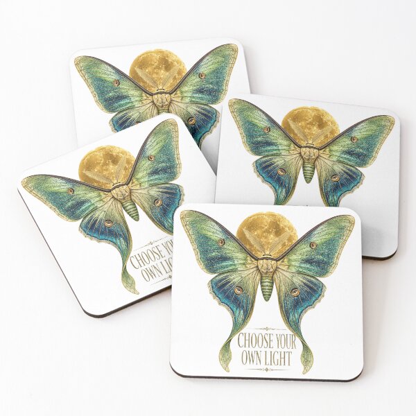 Item preview, Choose Your Own Light – Luna Moth designed and sold by Cavalier-org.