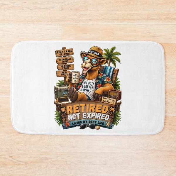 Item preview, RETIRED – HUMP DAYS ARE OVER - Funny Retirement Camel T-Shirt designed and sold by Camel & Quirk.
