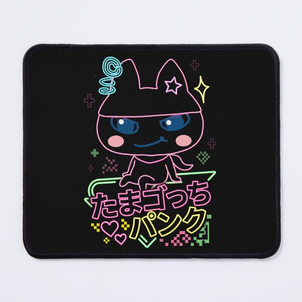 Item preview, Cyberpunk Neon Virtual pet Punk Character: Japanese Typography Sign Art designed and sold by CuteKats.