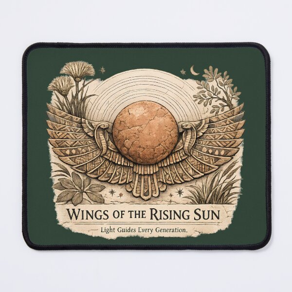 Item preview, Wings of the Rising Sun | Winged Sun Disk | Ancient Africa designed and sold by 'VARI'.