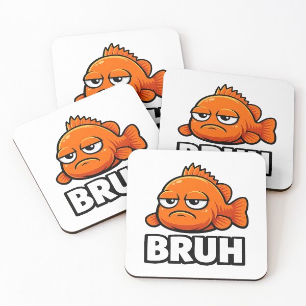 Artikelvorschau, Lustiges Garibaldi-Fisch-BRUH-Ozean-Meme entworfen und verkauft von pick-o-print.