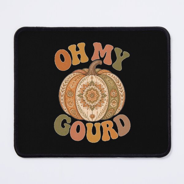 Item preview, Oh My Gourd Boho Pumpkin Mandala Groovy Halloween designed and sold by emiliacreations.