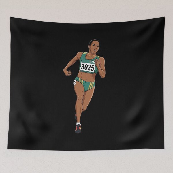 Item preview, Cathy Freeman - Australian Sprinter - Athlete designed and sold by GlimTig.