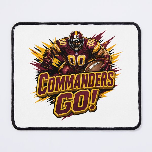 Item preview, Commanders Go! Washington Commanders Football Fan #0170 designed and sold by GLUVY-THEME.