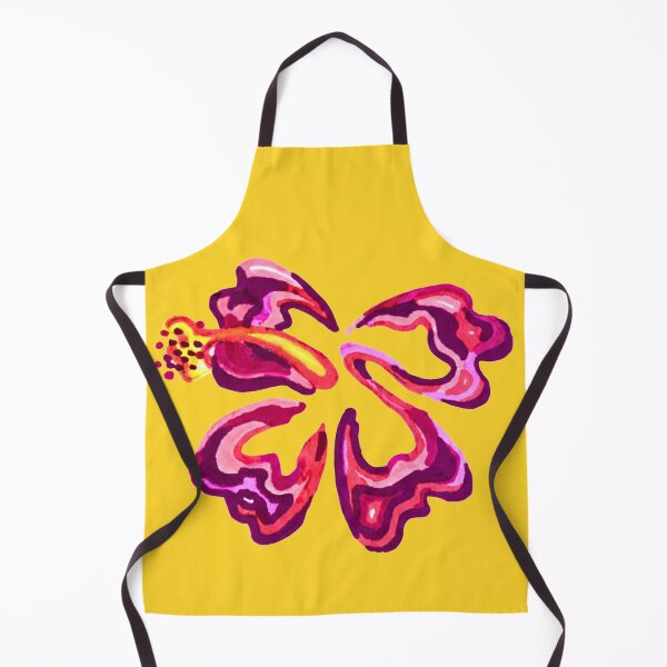 Item preview, Berry Bloom - Plum and Magenta Hibiscus Botanical designed and sold by olivescrafty.