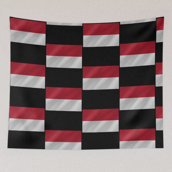 Item preview, Indonesian Flag Wave Indonesian Pride Design designed and sold by yazdogs.