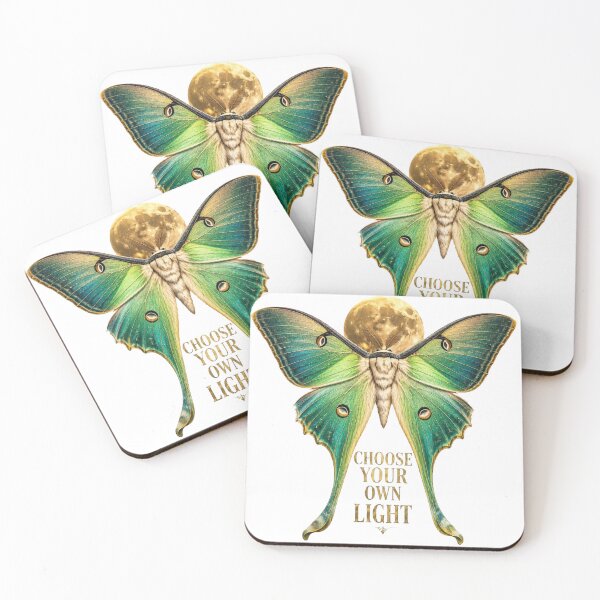 Item preview, Choose Your Own Light – Luna Moth designed and sold by Cavalier-org.