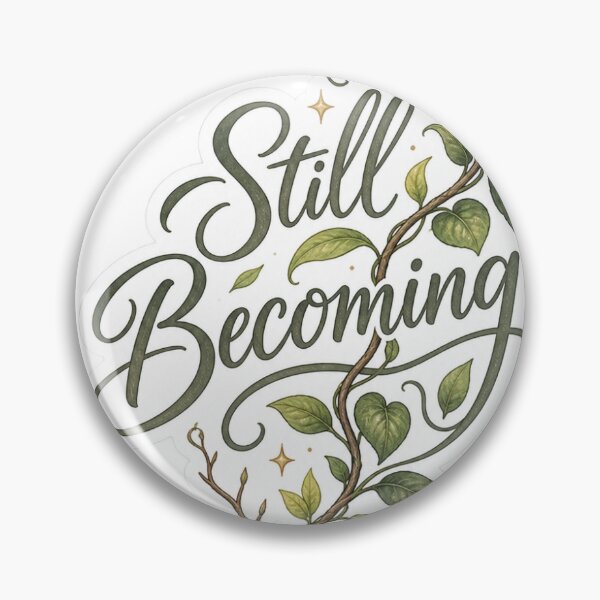 Item preview, "Still Becoming" Vine Quote designed and sold by InkPixell.