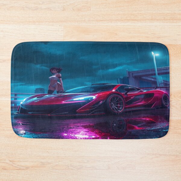 Item preview, Cyberpunk - Intense Red Neon Art designed and sold by JMAVILA ART.