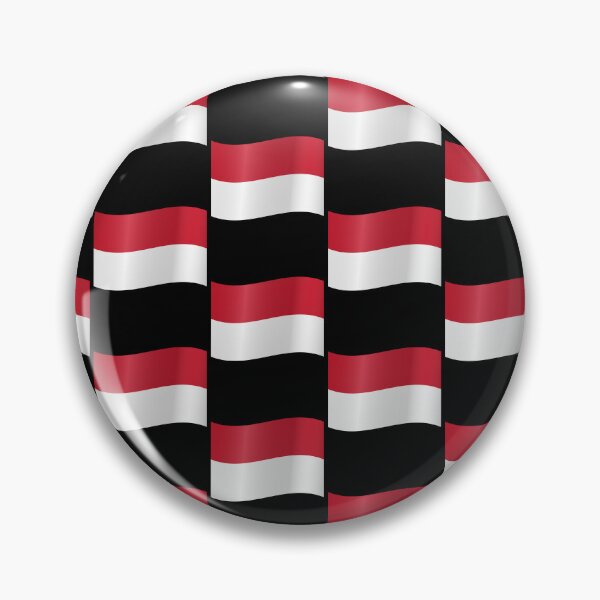 Item preview, Indonesian Waving Flag Indonesian Pride Design designed and sold by yazdogs.