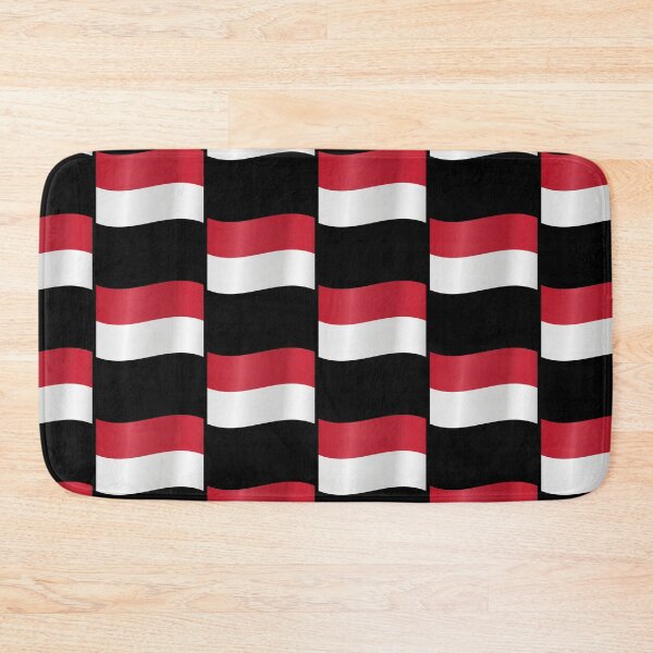 Item preview, Indonesian Waving Flag Indonesian Pride Design designed and sold by yazdogs.