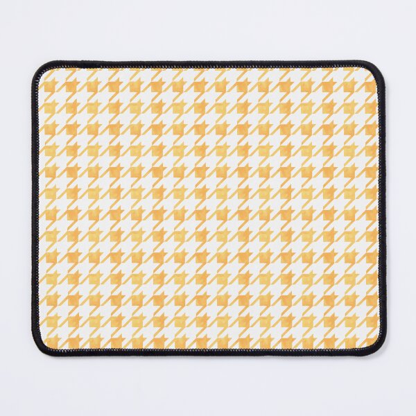 Item preview, Houndstooth Watercolor Yellow and White XXL designed and sold by Lidra Zehcnas.