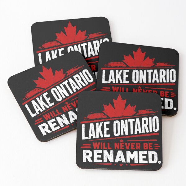 Item preview, Lake Ontario Will Never Be Renamed – Funny Canadian Lake Quote designed and sold by SimsimahLaughs.