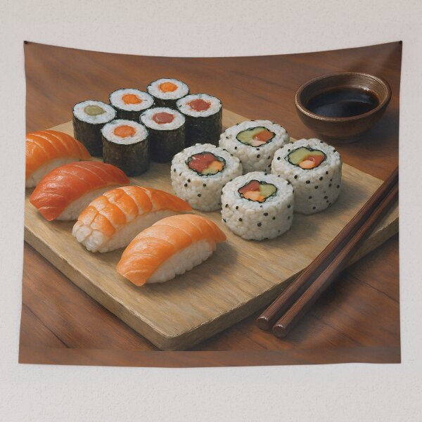 Item preview, Sushi – A Japanese Food designed and sold by GalleryKauffeld.