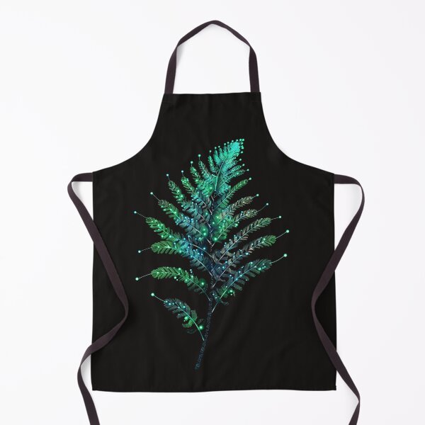 Item preview, A glow-in-the-dark fern for your bathroom designed and sold by STATIC SOUL.