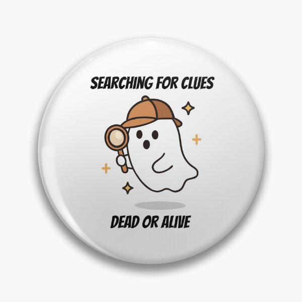 Item preview, Searching for Clues Detective Ghost Halloween Graphic designed and sold by RickTShop.