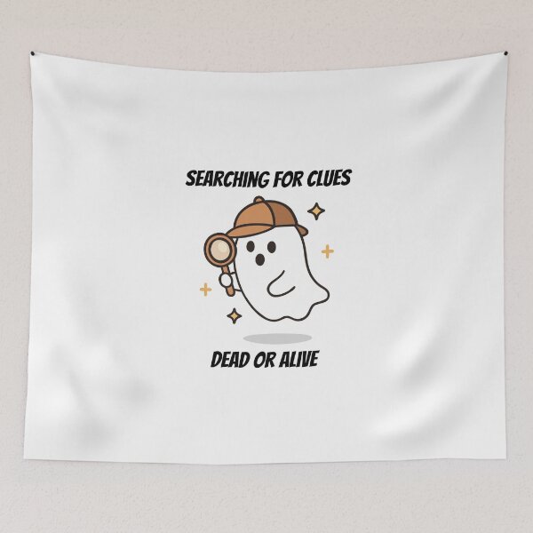 Item preview, Searching for Clues Detective Ghost Halloween Graphic designed and sold by RickTShop.