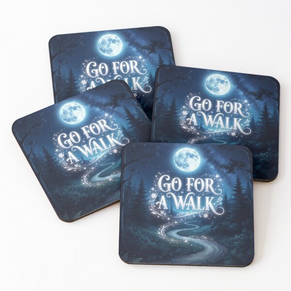 Item preview, Go for a walk in moonlight  designed and sold by KRIDD-DESIGN.