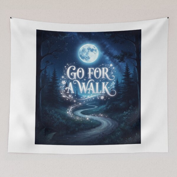 Item preview, Go for a walk in moonlight  designed and sold by KRIDD-DESIGN.