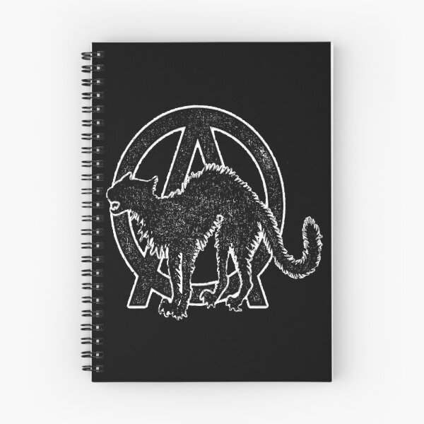 Item preview, Black Cat Anarchy Symbol designed and sold by weirdove.