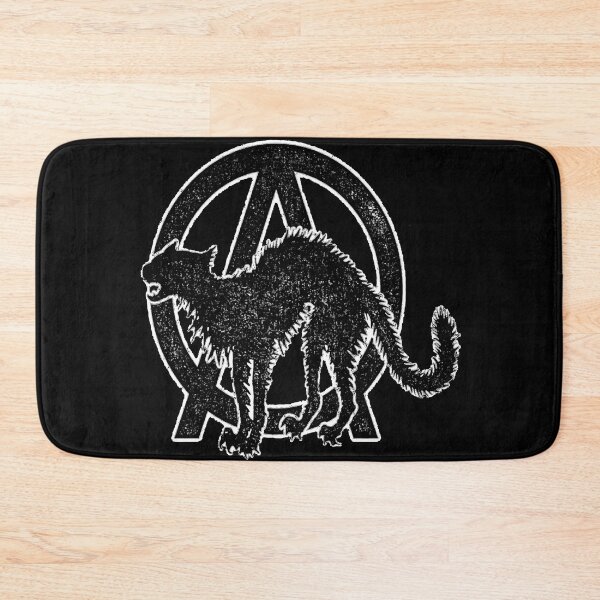 Item preview, Black Cat Anarchy Symbol designed and sold by weirdove.