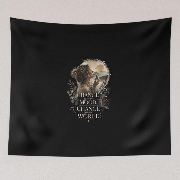 Item preview, CHANGE YOUR MOOD. CHANGE YOUR WORLD. designed and sold by WesWay.