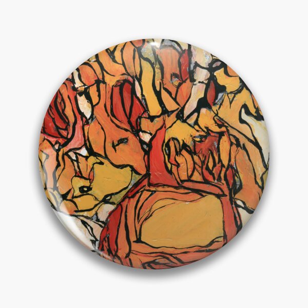 Item preview, Sunflowers Reimagined: Vincent’s Golden Flame designed and sold by Dwaalhaas.com.