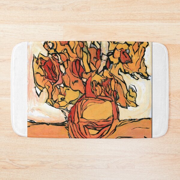 Item preview, Sunflowers Reimagined: Vincent’s Golden Flame designed and sold by Dwaalhaas.com.