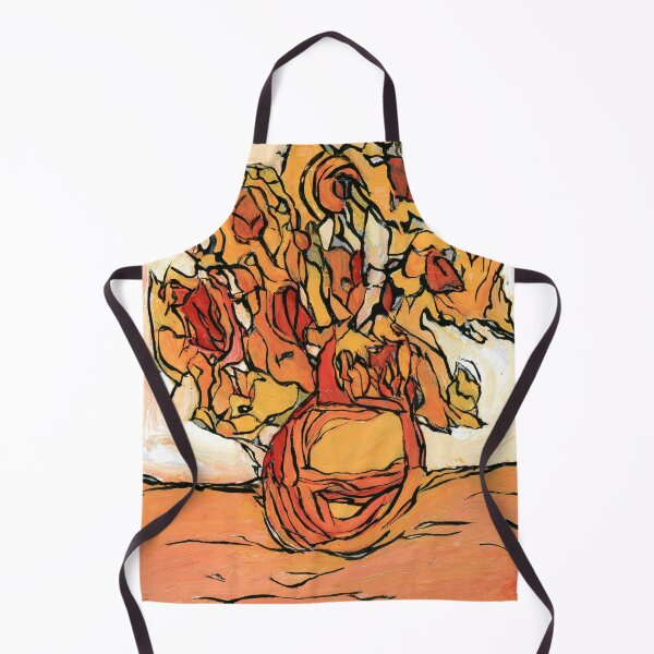 Item preview, Sunflowers Reimagined: Vincent’s Golden Flame designed and sold by Dwaalhaas.com.