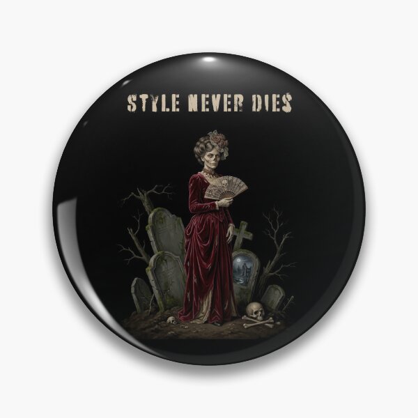 Item preview, Style Never Dies - Victorian Zombie Lady Gothic Macabre Art Print designed and sold by FreiherrPK.