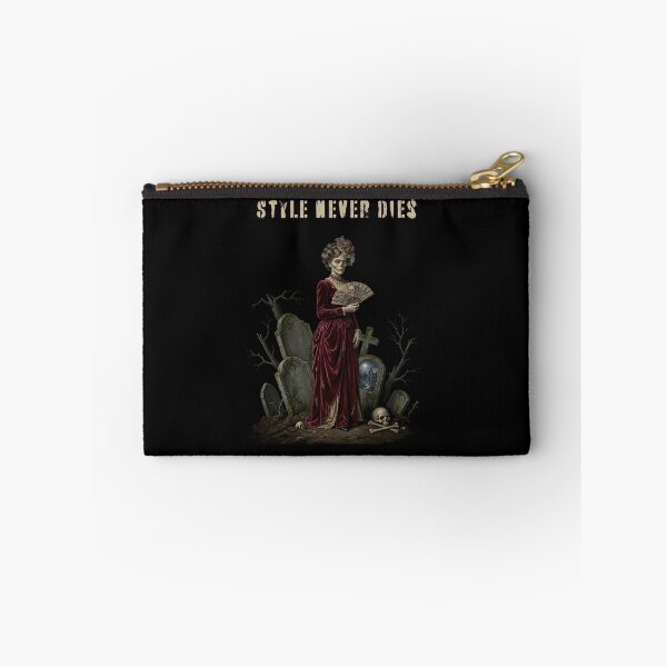 Item preview, Style Never Dies - Victorian Zombie Lady Gothic Macabre Art Print designed and sold by FreiherrPK.