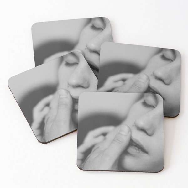 Item preview, Intimate Touch Monochrome Portrait - Expressive Fine Art Photography designed and sold by SensualArt Designs.