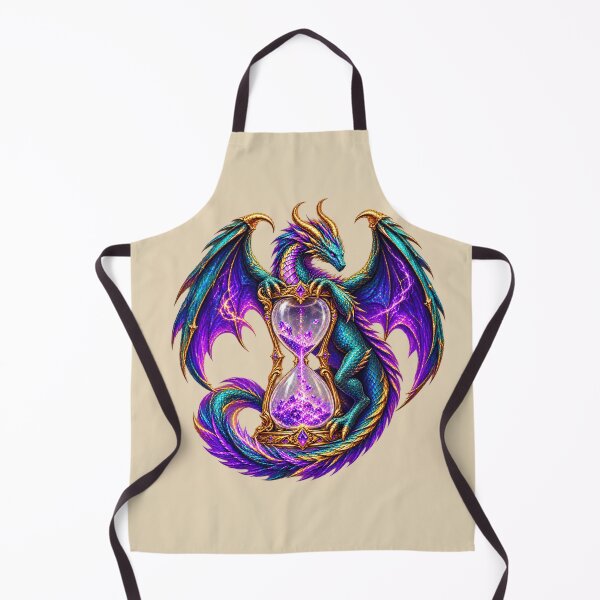 Item preview, Gothic Dragon Hourglass for Fantasy Lovers designed and sold by POD DYNASTY | Original Print On Demand T-Shirt Graphics.