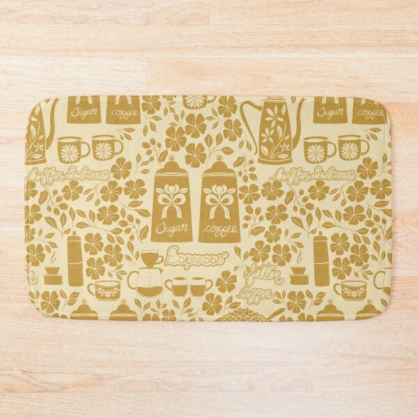 Item preview, Coffee cups , coffee pots, espresso, coffee beans - Vintage Coffee Shop designed and sold by DColourMuse.
