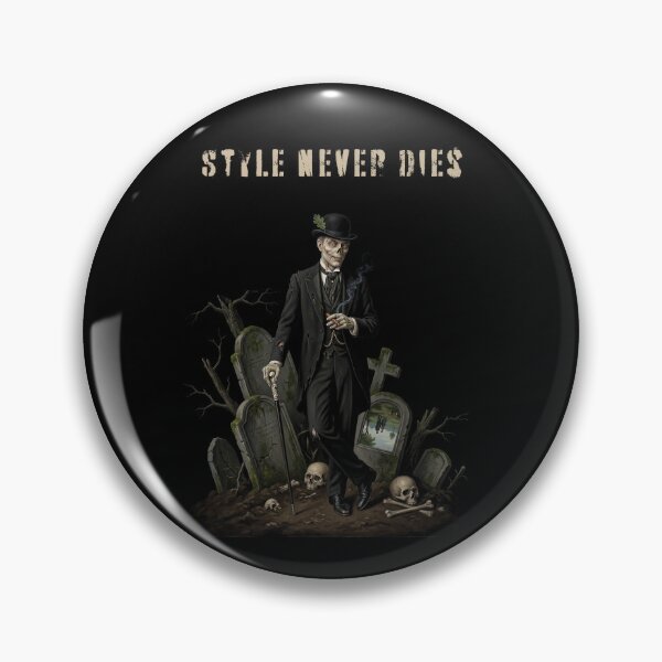 Item preview, Style Never Dies - Victorian Gentleman Zombie Dandy Macabre Art Print designed and sold by FreiherrPK.