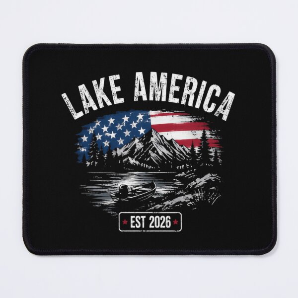 Item preview, Lake America Est 2026 American Patriot Lake Life Outdoors designed and sold by SimsimahLaughs.
