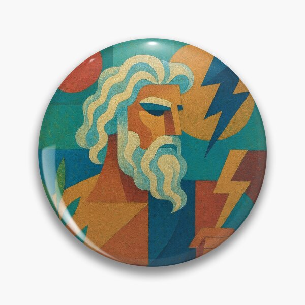 Item preview, Mighty Zeus – A Greek Mythology Illustration. designed and sold by GalleryKauffeld.