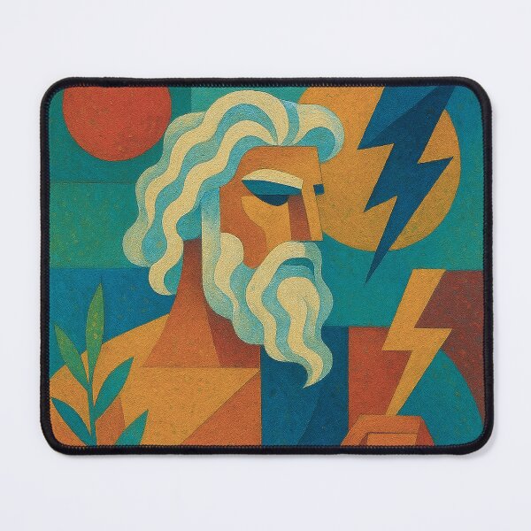 Item preview, Mighty Zeus – A Greek Mythology Illustration. designed and sold by GalleryKauffeld.