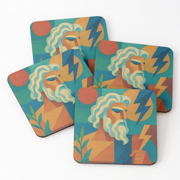 Item preview, Mighty Zeus – A Greek Mythology Illustration. designed and sold by GalleryKauffeld.